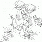 Commander STD, DPS, XT, 800R EFI Сидение