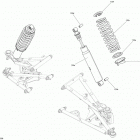 Commander (Electric 9Kw) STD, XT, LSV Передняя подвеска