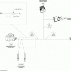 Commander STD, XT, 800R EFI 10- electrical harness rear