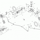 Commander STD, XT, 800R EFI Тормоза