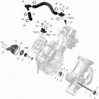 Commander LTD, 1000 EFI Система охлаждения двигателя