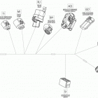 Commander LTD, 1000 EFI 10- electrical harness air compressor