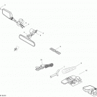 Commander STD, XT, 800R EFI 09- mirrors and tools