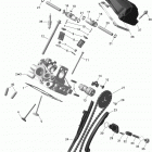 Commander LTD, 1000 EFI Головка цилиндров задняя часть