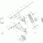 Commander STD, XT, 800R EFI Передняя подвеска