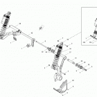 Commander STD, XT, X, 1000 EFI 08- rear suspension x model