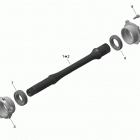 Commander LTD, 1000 EFI Приводной вал