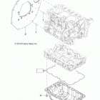 R13TH90DG RANGER 900 DIESEL Engine, mounting flange and oil sump