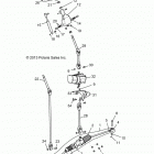 R14WH88A/9EA RANGER 900 CREW ALL OPTIONS Steering, steering asm.