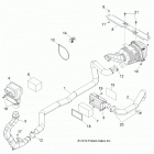 R14RH76AA/76AC/7EAZ RANGER 800 EFI MIDSIZE Engine, air intake