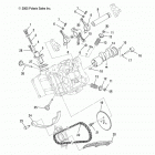 R14RH45AA RANGER 4X4 400 Engine, camshaft and valves