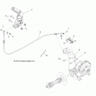 R13TH90DG RANGER 900 DIESEL Brakes, park brake asm.