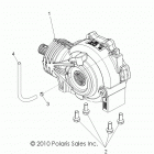 R13TH90DG RANGER 900 DIESEL Крепление КПП