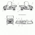 R14RH57AA/AC/AR/6EAZ RANGER 570 EFI Наклейки
