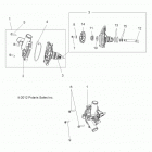 R13UH88/UH9E RANGER 900 XP ALL OPTIONS Engine, cooling, waterpump
