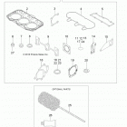 R13TH90DG RANGER 900 DIESEL Engine, gasket set