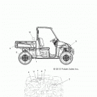 R14UH88/9E RANGER XP 900 ALL OPTIONS Body, decals, common