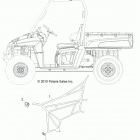 R13TH76/7E RANGER 800 EFI Body, side nets