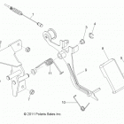 R13TH90DG RANGER 900 DIESEL Engine, throttle pedal