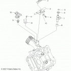 R13RH50AG/AH/AM/AR RANGER 500 MIDSIZE Engine, fuel injection