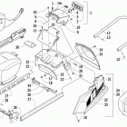 TZ1 LXR Задний бампер ,багажник