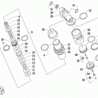 ZR 6000 SP RR Задняя  подвеска, передний амортизатор