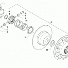 Sno Pro 500 Привод сцепления