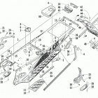 ZR 6000 SP RR Тунель ,задний бампер и брызговик