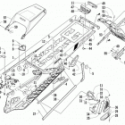 XF 9000 HC SP LTD Тунель ,задний бампер и брызговик