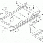 Sno Pro 500 Рельс скольжения и гусеница