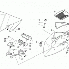 ZR 5000 LXR Ветровое стекло и панель инструментов