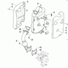 XF 9000 Sno Pro Глушитель