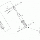 TZ1 LXR Передний амортизатор