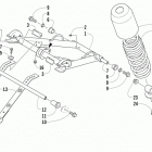 ZR 7000 SP LTD Задняя подвеска , амортизатор