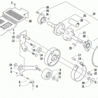 ZR 120 Вал привода трака