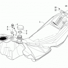 ZR 8000 SP RR Топливный бак