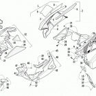 XF 9000 CT Поддон и обтекатели
