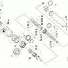 XF 9000 CC SP Передний амортизатор