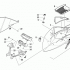 ZR 8000 SP RR Ветровое стекло и панель инструментов