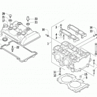 XF 9000 CC SP Головка цилиндров