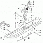 Bearcat 570 XTE Лыжа