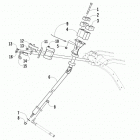 BEARCAT 2000 XT BLUE Вал руля