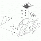 XF 7000 SP Ветровое стекло и панель инструментов