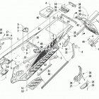ZR 8000 SP RR Тунель ,задний бампер и брызговик