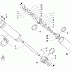 XF 800 Sno Pro LTD Задняя подвеска ,задний амортизатор