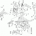 XF 7000 CT Передний бампер и рама