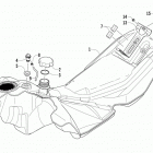 ZR 5000 LXR Топливный бак