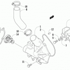 M 8000 HCR Помпа и термостат