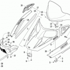 BEARCAT 2000 XTE BLACK Капот,ветровое стекло и бампер