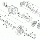ZR 6000 SP RR Мост привод валов и тормоза в сборе (rrusg)